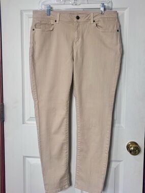 Michael Kors stretch khaki Straight-Leg Jeans